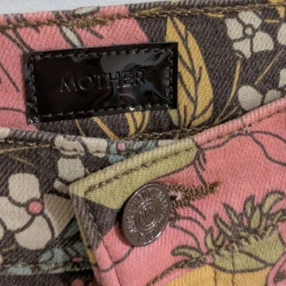 MOTHER The Hustler Ankle Jean In Boutonniere Bouquet - Picture 5 of 9